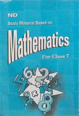 ND Class 7 Mathematics NCERT Solutions(Paperback, Nand Lal Daya Ram)
