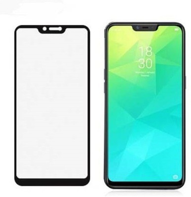 BRENZZ Edge To Edge Tempered Glass for Realme 2(Pack of 1)