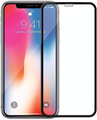 BeeVault Edge To Edge Tempered Glass for Apple iPhone X(Pack of 1)