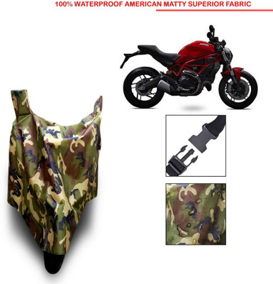 MSR STORE Waterproof Two Wheeler Cover for Ducati(Blue)