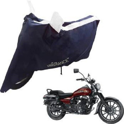 Shree ji traders Two Wheeler Cover for Bajaj(Avenger 150 Street, Blue, White)