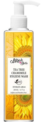 Mirah Belle Naturals Tea Tree – Chamomile – Aloe Vera Intimate Hygiene Wash Intimate Wash(200 ml, Pack of 1)