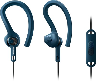 PHILIPS SHQ1405BL Wired Headset(Blue, In the Ear)