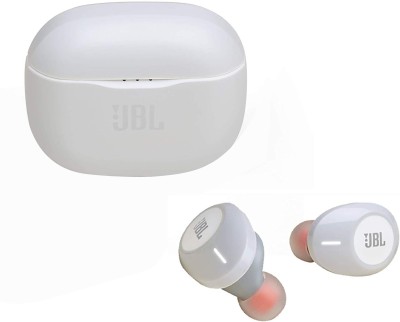 JBL Tune 120TWS Bluetooth Headset(White, True Wireless)