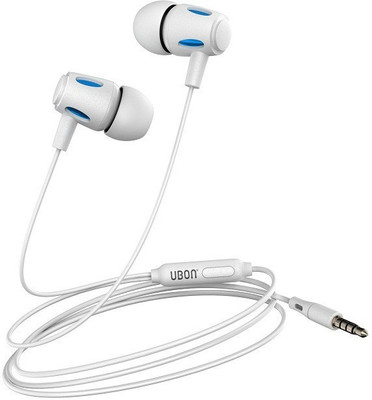 Buy Ubon UB 770 In ear Wired Champ Earphone Wired Headset White