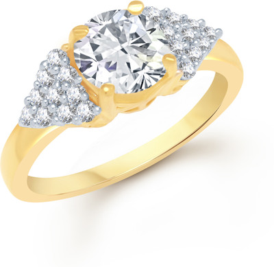 84% OFF on VK Jewels Alluring (CZ) Shaped for Women and Girls Alloy Cubic Zirconia Gold Plated Ring 84% OFF on VK Jewels Alluring (CZ) Shaped for Women and Girls Alloy Cubic Zirconia Gold Plated Ring