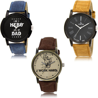 LOREM Analog Watch  - For Men