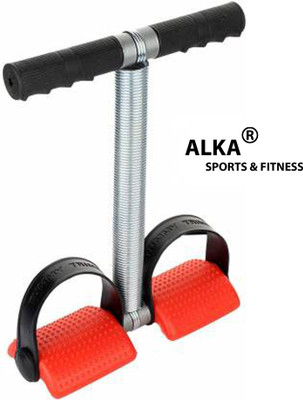 ALKA Red Pedal Single Spring Tummy Trimmer for Women & Men Ab Exerciser(Red)