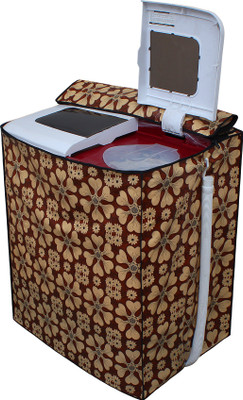 Flipkart SmartBuy Semi-Automatic Washing Machine  Cover(Width: 88.9 cm, Yellow)