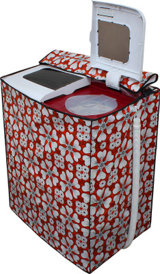 Flipkart SmartBuy Front Loading Washing Machine  Cover(Width: 66.04 cm, Red)