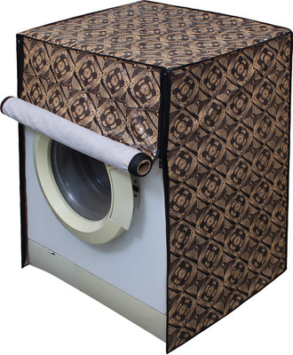 LITHARA Front Loading Washing Machine  Cover(Width: 66.04 cm, Gold, Grey)