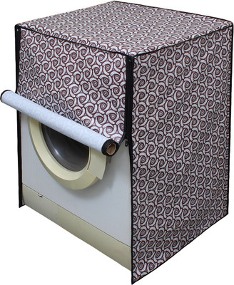 LITHARA Front Loading Washing Machine  Cover(Width: 66.04 cm, Purple, Grey)