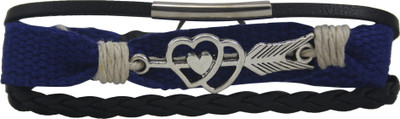 jashan accessories Leather, Fabric Bracelet