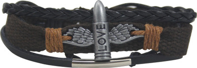 jashan accessories Leather, Fabric Bracelet