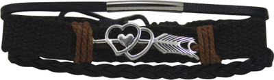jashan accessories Leather, Fabric Bracelet