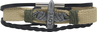 jashan accessories Leather, Fabric Bracelet