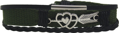 jashan accessories Leather, Fabric Bracelet
