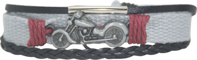 jashan accessories Leather, Fabric Bracelet
