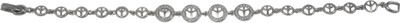 jashan accessories Stainless Steel Cubic Zirconia Rhodium Bracelet