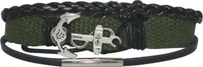 jashan accessories Leather, Fabric Bracelet