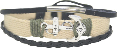 jashan accessories Leather, Fabric Bracelet