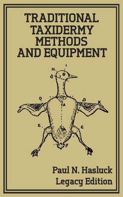 Traditional Taxidermy Methods And Equipment (Legacy Edition)(English, Paperback, Hasluck Paul N)