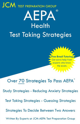 AEPA Health - Test Taking Strategies(English, Paperback, Test Preparation Group Jcm-Aepa)