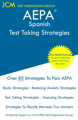 AEPA Spanish - Test Taking Strategies(English, Paperback, Test Preparation Group Jcm-Aepa)