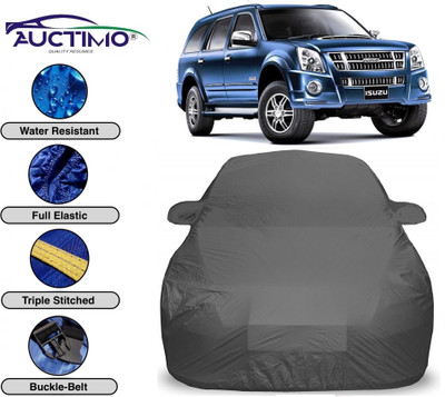 AUCTIMO Car Cover For Isuzu MU-7 (With Mirror Pockets)(Grey)