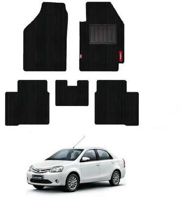 elegant Polypropylene Standard Mat For  Toyota Etios(Black)