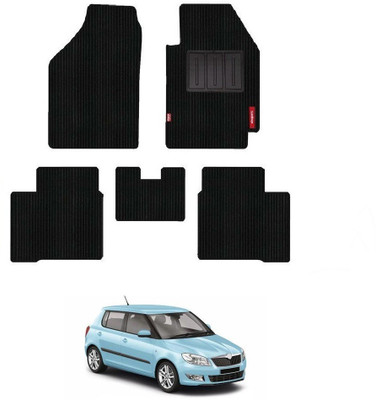 elegant Polypropylene Standard Mat For  Skoda Fabia(Black)