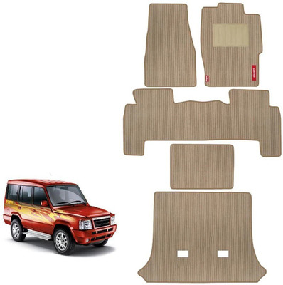 elegant Polypropylene Standard Mat For  Tata Sumo Gold(Beige)