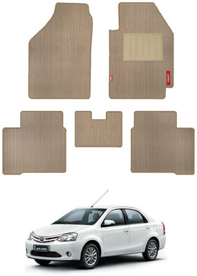 elegant Polypropylene Standard Mat For  Toyota Etios(Beige)