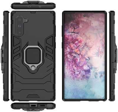 MIOW I CELL Back Cover for Samsung Galaxy Note 10(Black, Rugged Armor)