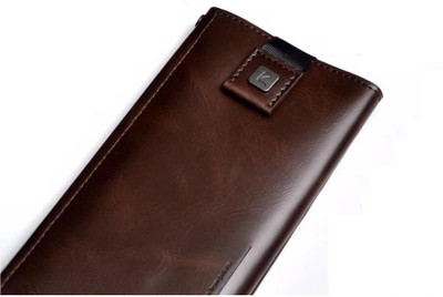 realtech Pouch for Oppo R11s Plus(Brown, Dual Protection, Pack of: 1)