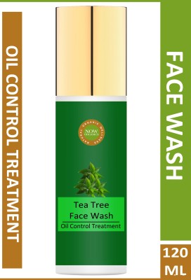 Now Organics Oil Control Tea Tree  (Pack of 1) Face Wash(120 ml)