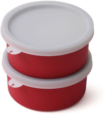 stupefying Steel Fridge Container  - 300 ml(Pack of 2, Multicolor)