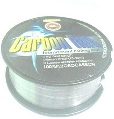 JUST ONE CLICK Fluorocarbon Fishing Line(Silver)