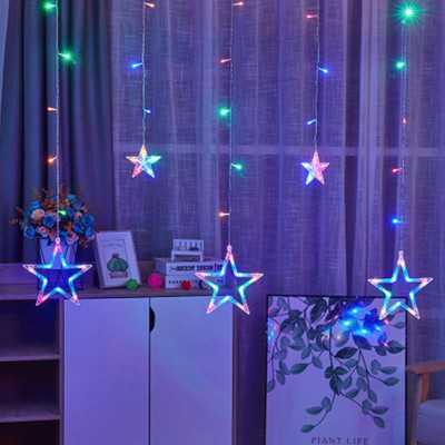 GLOWTRONIX 138 LEDs 2.5 m Multicolor Flickering String Rice Lights(Pack of 1)