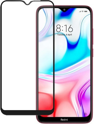 Brown Bee Edge To Edge Tempered Glass for Redmi 8(Pack of 1)