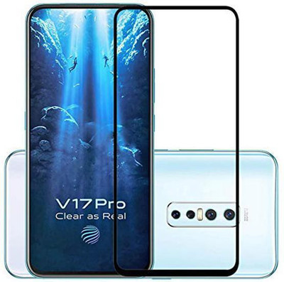 Brown Bee Edge To Edge Tempered Glass for Vivo V17 Pro(Pack of 1)