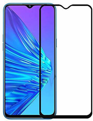 Express Buy Edge To Edge Tempered Glass for Realme 5(Pack of 1)