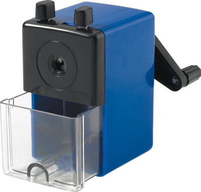 OMEGA 1743 Pencil Sharpener Super Table Single Pencil Tub Sharpener(Blue)