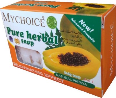 My Choice Pure Herbal Papaya Soap For Anti Pigmentation (packOf 2)(2 x 50 g)