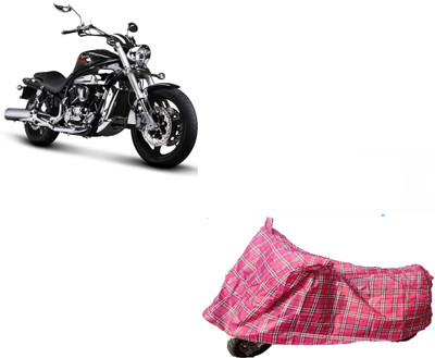 COVERPLANET Two Wheeler Cover for Hyosung(Aquila Pro 650, Red)