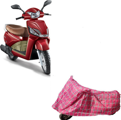 COVERPLANET Two Wheeler Cover for Mahindra(Gusto, Red)