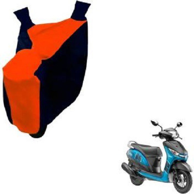 Shree ji traders Two Wheeler Cover for Yamaha(Alpha, Orange, Black)