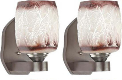 Somil Uplight Wall Lamp Without Bulb(Pack of 2)