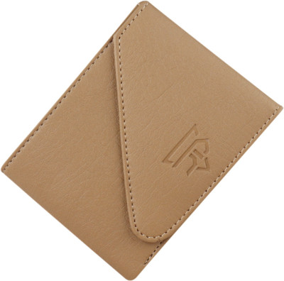 JND Men Casual Beige Artificial Leather Wallet(6 Card Slots)