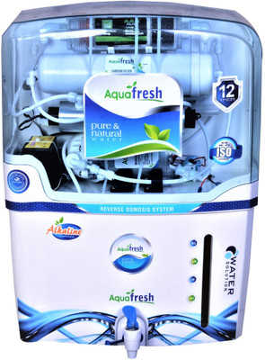 Aqua Fresh nyc red ALKALINE+ro+uv+uf+tds 15 L 15 L RO + UV + UF + TDS Water Purifier(White, Red)